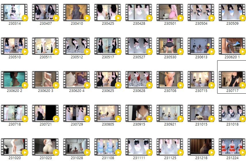 채시아 ★ 23년도 BEST 리액션/방송 모음 40V 미리보기 10