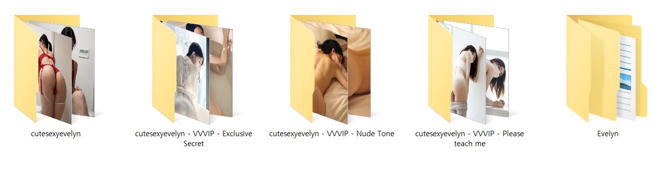 이블린 사진폴더 ☆ VVIP 모음 [온팬 영상 3개] 미리보기 18