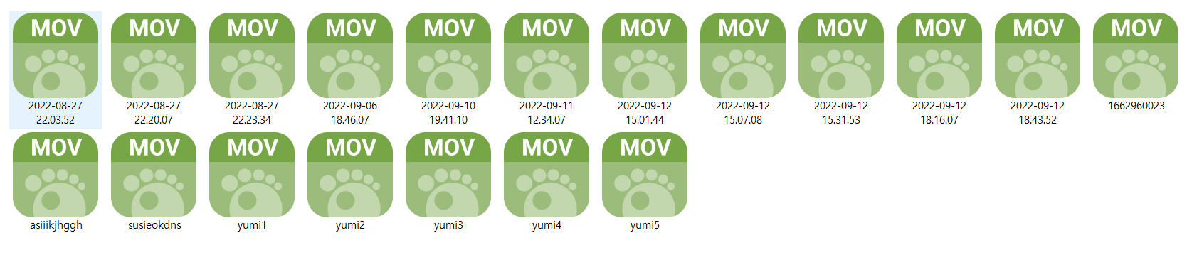 유미냥_19개 영상 [4.71g ] 미리보기 9