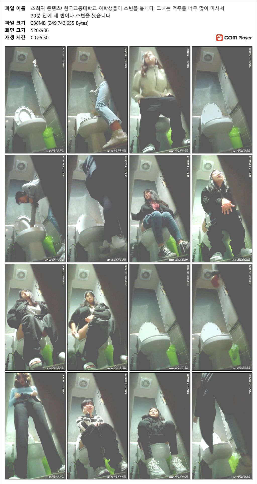 신작 ✨ 노래방 화장실 얼굴예쁜애들 [정면] 1탄 미리보기 17