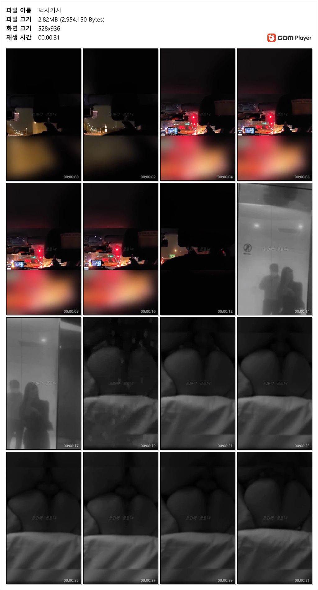 섹트 루루나_택시기사 꼬셔서 모텔섹 미리보기 5