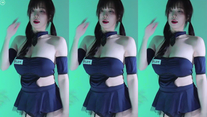 러아_25.09.20 오늘자 경찰코스프레 리액션 미리보기 4