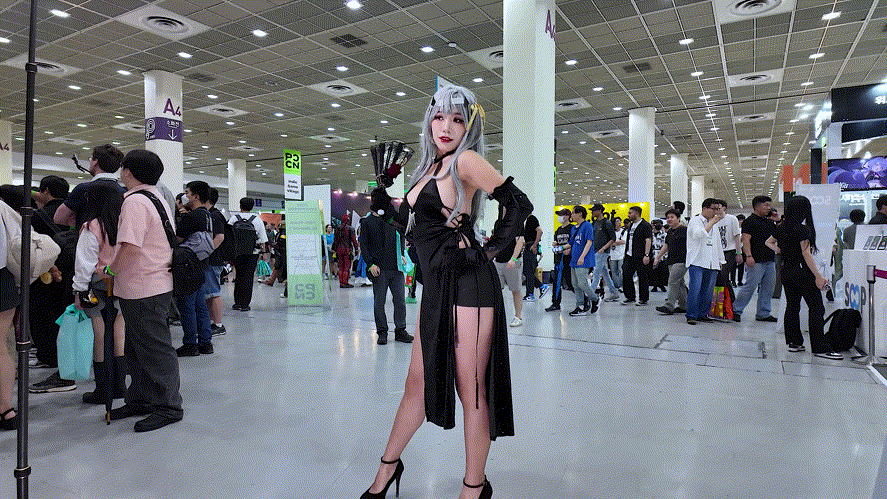 2025 서울팝콘 + FF45윤설화 코스튬 4K [4V] 미리보기 3