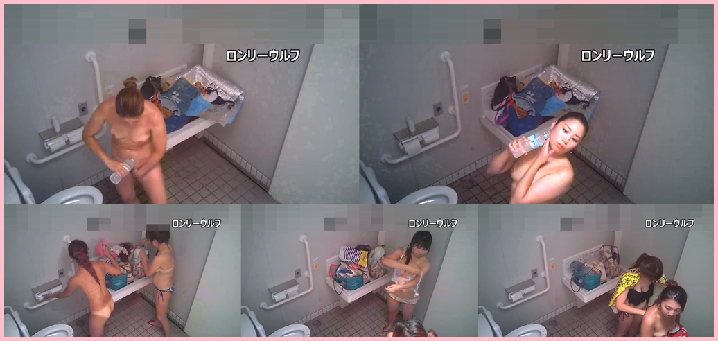 일본 탈의 ㅁㅋ 3개 시리즈 수영장.알바생.직원.의류매장