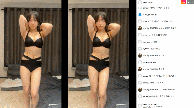 미공개_콩알타니 인스타라방 [아프리카 정지 후 방송분] 미리보기 1