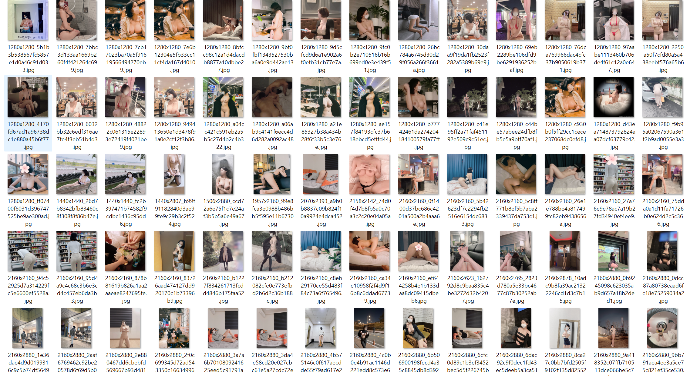 미스/미세스띠로리 ★ [온팬] 1차/2차 + 야노.영상 모음 16.4G 미리보기 10