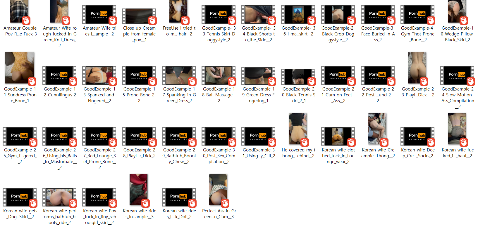 나이지리아 왕부랄 ★ 흑형 goodexample_suki 똥꼬주름 큰 한국녀 32V 미리보기 6