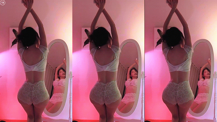 유채린_25.10.28 거울 BACK리액션 미리보기 2