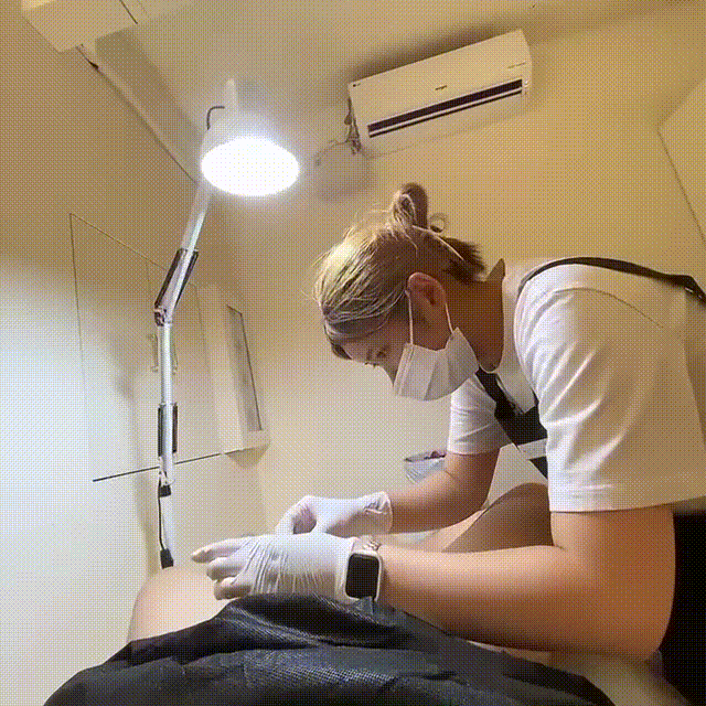 Waxing 남자왁싱 쿠퍼액 흘리며 왁서와 대화 [합본] 2V 미리보기 2