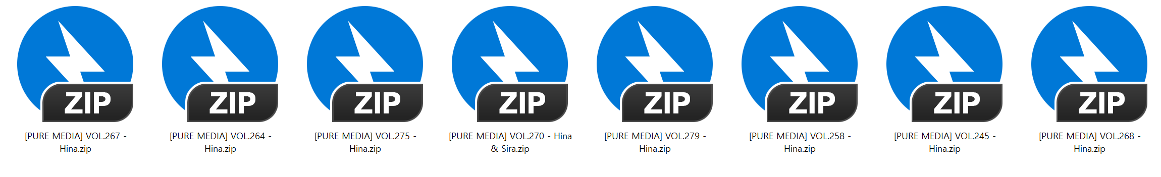 [PURE MEDIA] Hina ★ 8개 폴더 1688P 미리보기 8