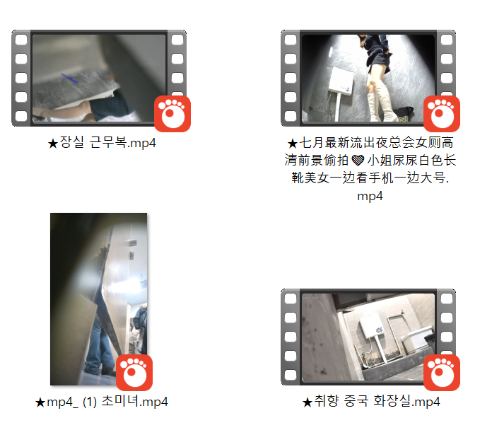 25년 신작장실 : 근무복예쁜이/바깥외모체크 존예녀들모음 4V 미리보기 17