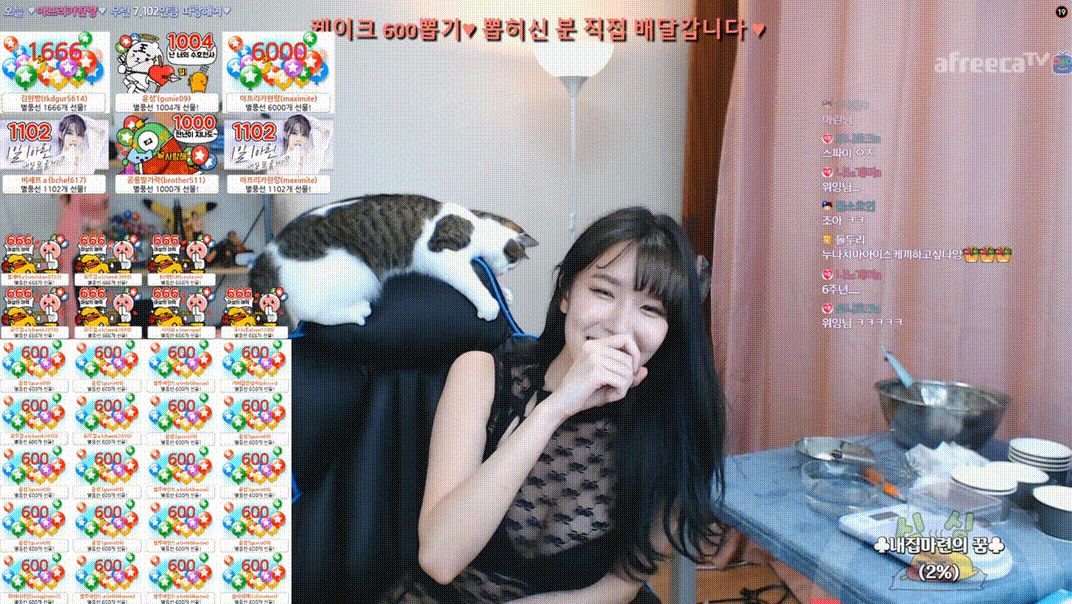 아프리카 이아린_수영장/방송 꼭지노출 모음 [2개작] 미리보기 6