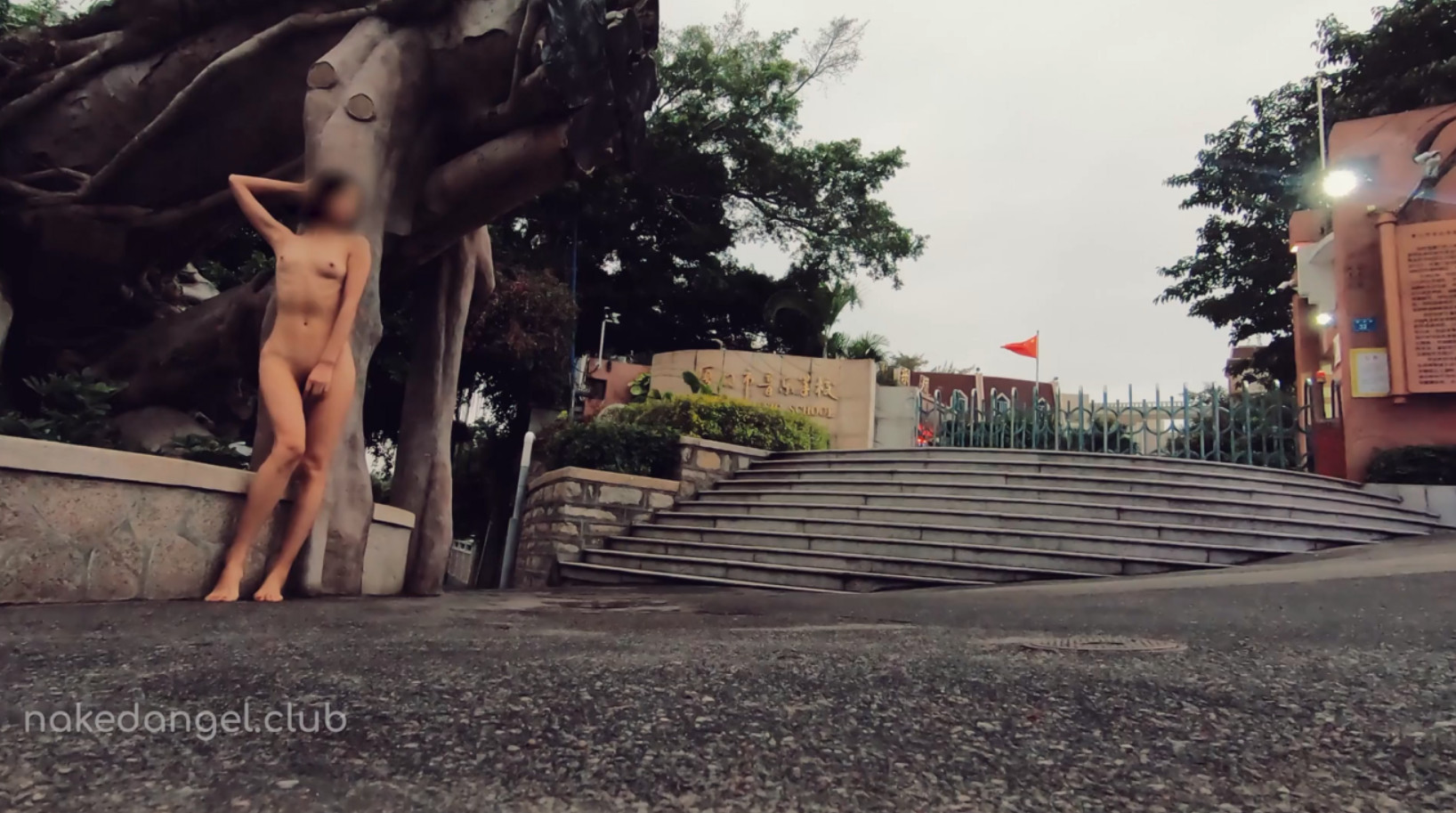 중국 슬랜더 야외노출 미리보기 4