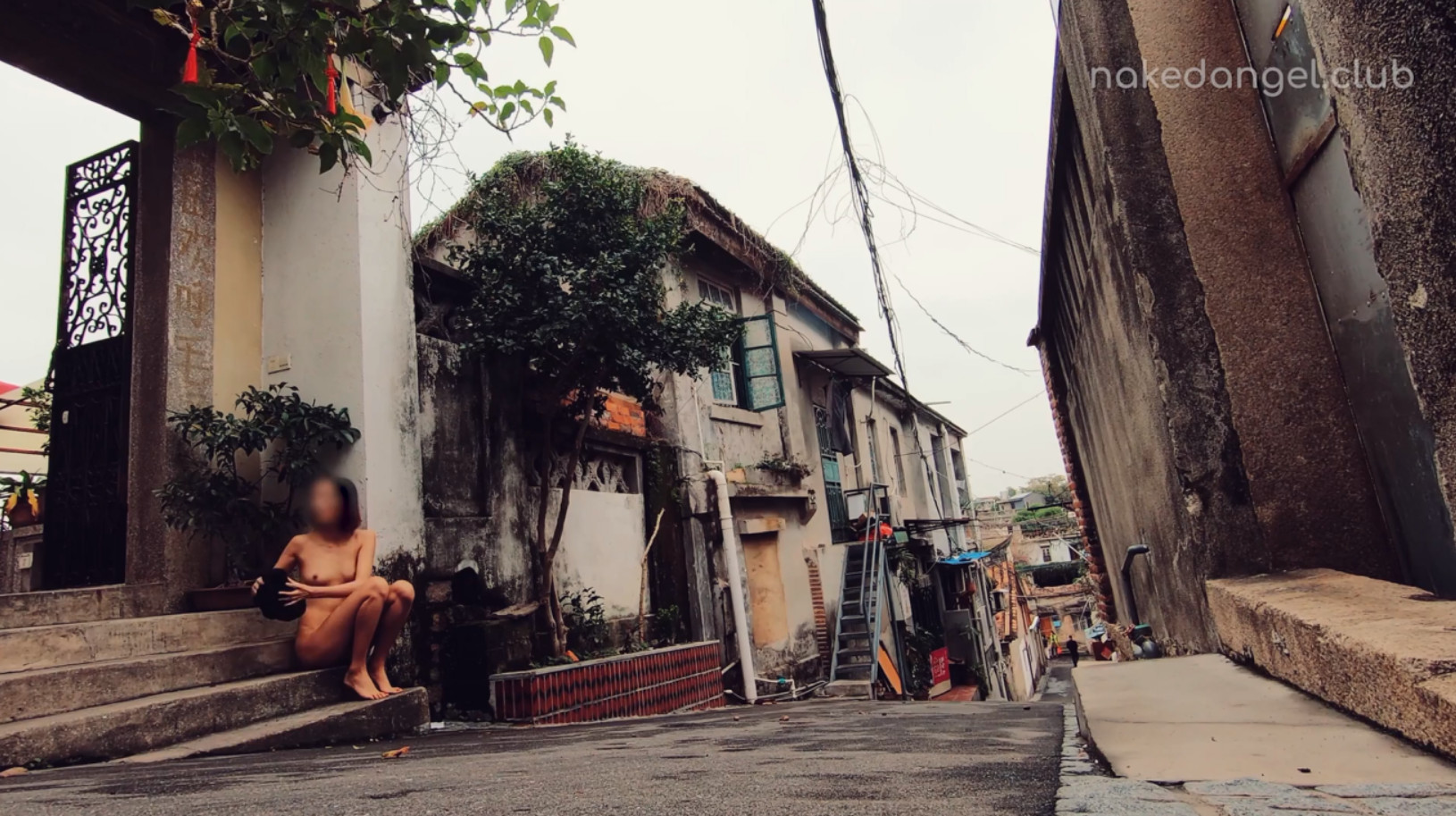 중국 슬랜더 야외노출 미리보기 5