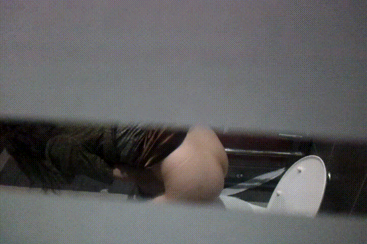 ✨빨간벽화장실_유리틈새 몰래촬영 14V [얼공] 미리보기 4