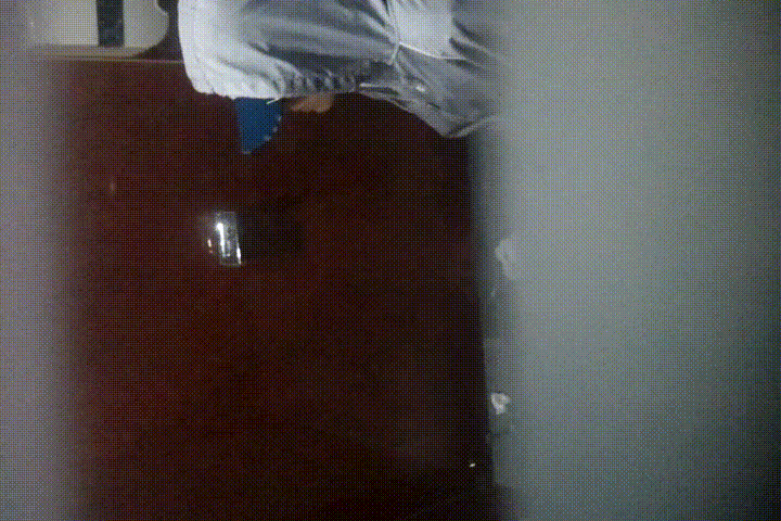 ✨빨간벽화장실_유리틈새 몰래촬영 14V [얼공] 미리보기 11