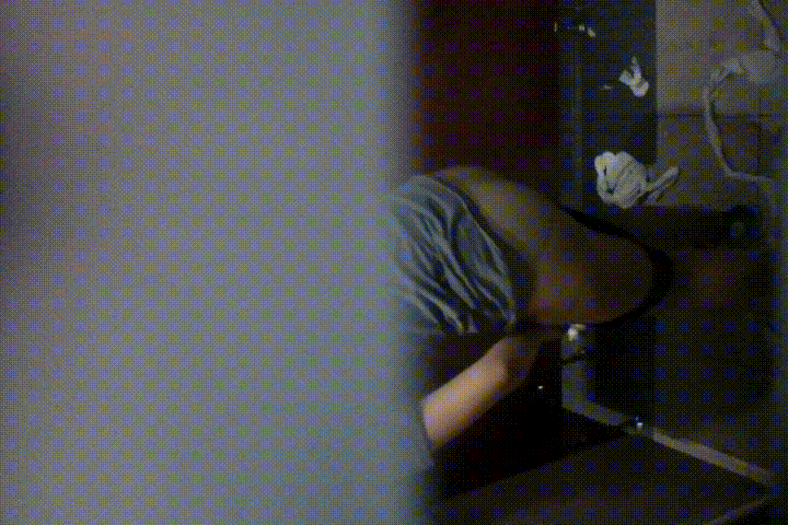 ✨빨간벽화장실_유리틈새 몰래촬영 14V [얼공] 미리보기 21