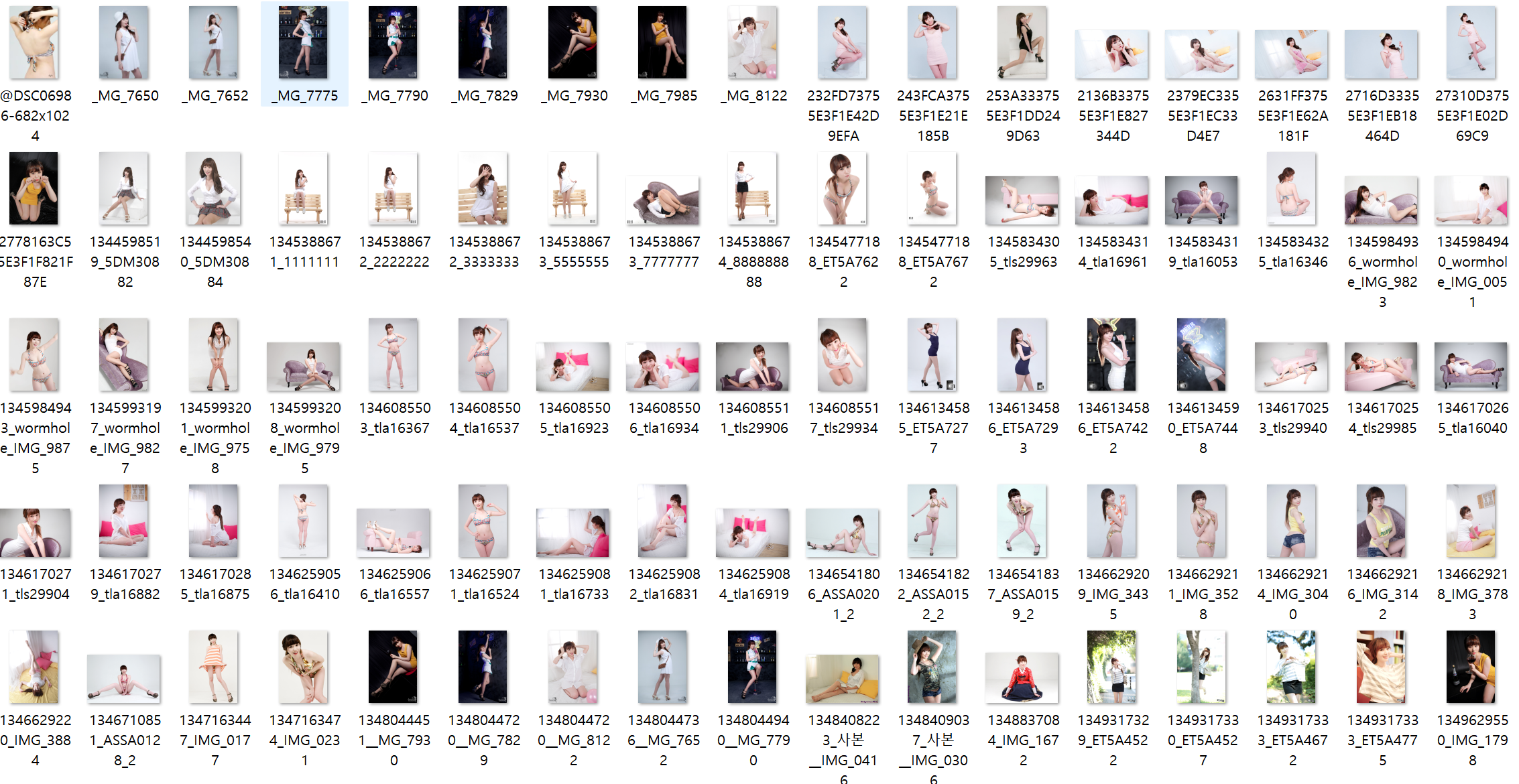 ✨채송이 영상 포함 파일 1,757개 / 12.6GB✨ 미리보기 8