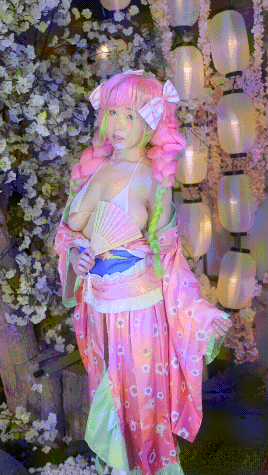 신작✨연우_귀칼 "미츠리" 코스프레 3V 미리보기 4