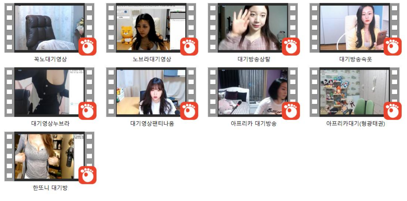 아프리카 방종.대기방 노출 [떡방포함] 레젼드14V 미리보기 14