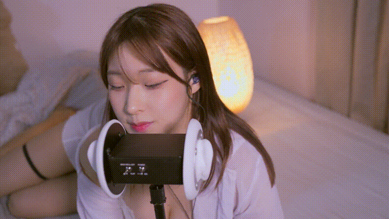 명아츄 ASMR❤️비키니 거품 목욕하자+키스 심장소리 입술소리 느린 말투 2V 미리보기 5