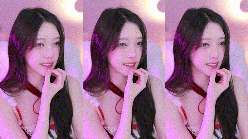 아윤_24.12.13 미리크리스마스 리액션 망사 미리보기 1