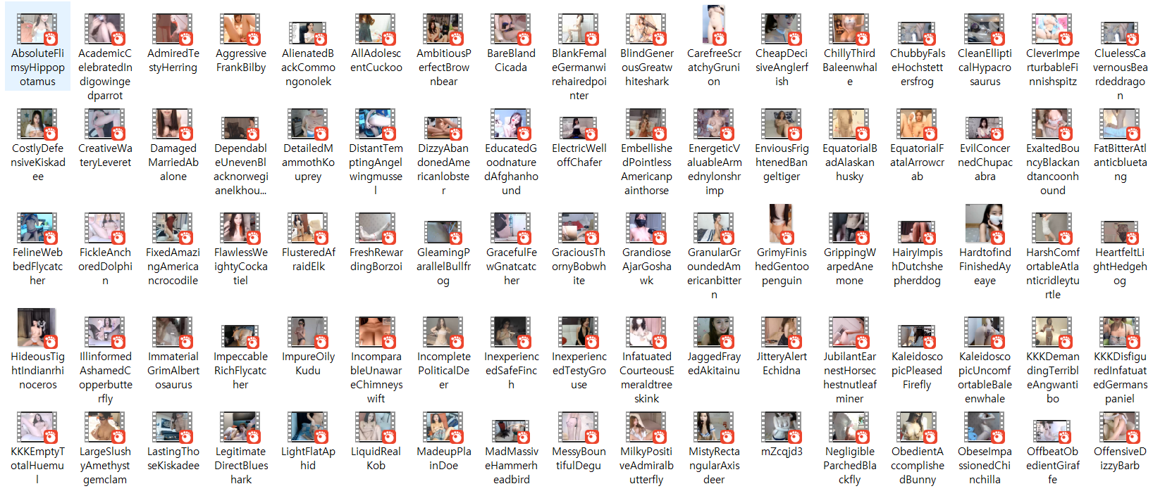 낭만의 시대 ☆ 고전BJ들 보지노출 120V 모음 미리보기 9