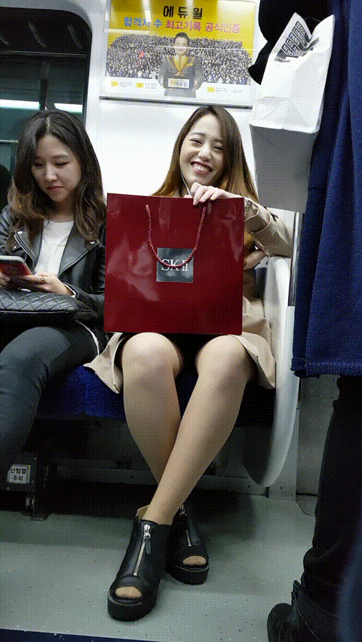 신작 ✨ 지하철 이쁘니들 3탄_3V [얼공] 미리보기 5