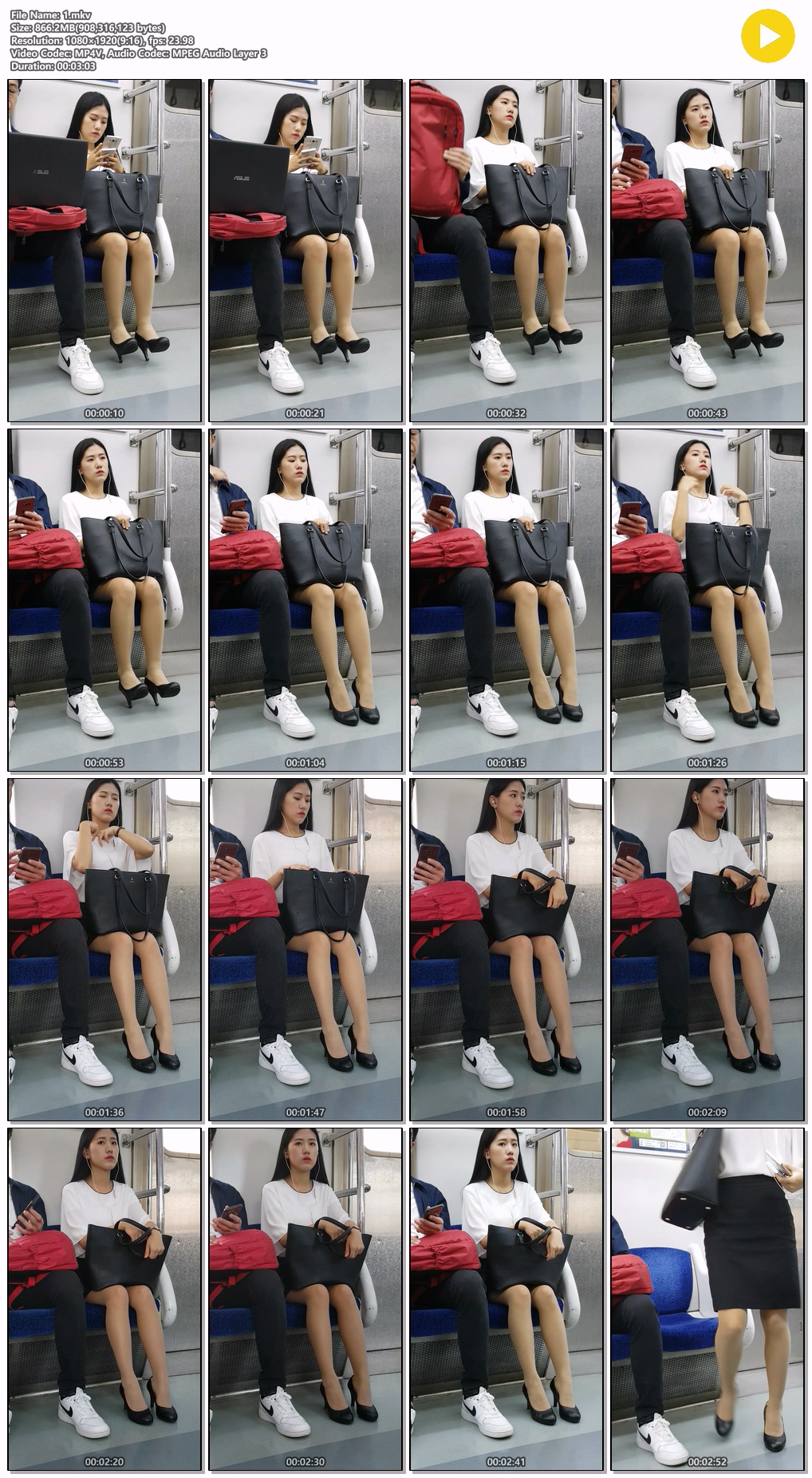 신작 ✨ 지하철 이쁘니들 3탄_3V [얼공] 미리보기 10