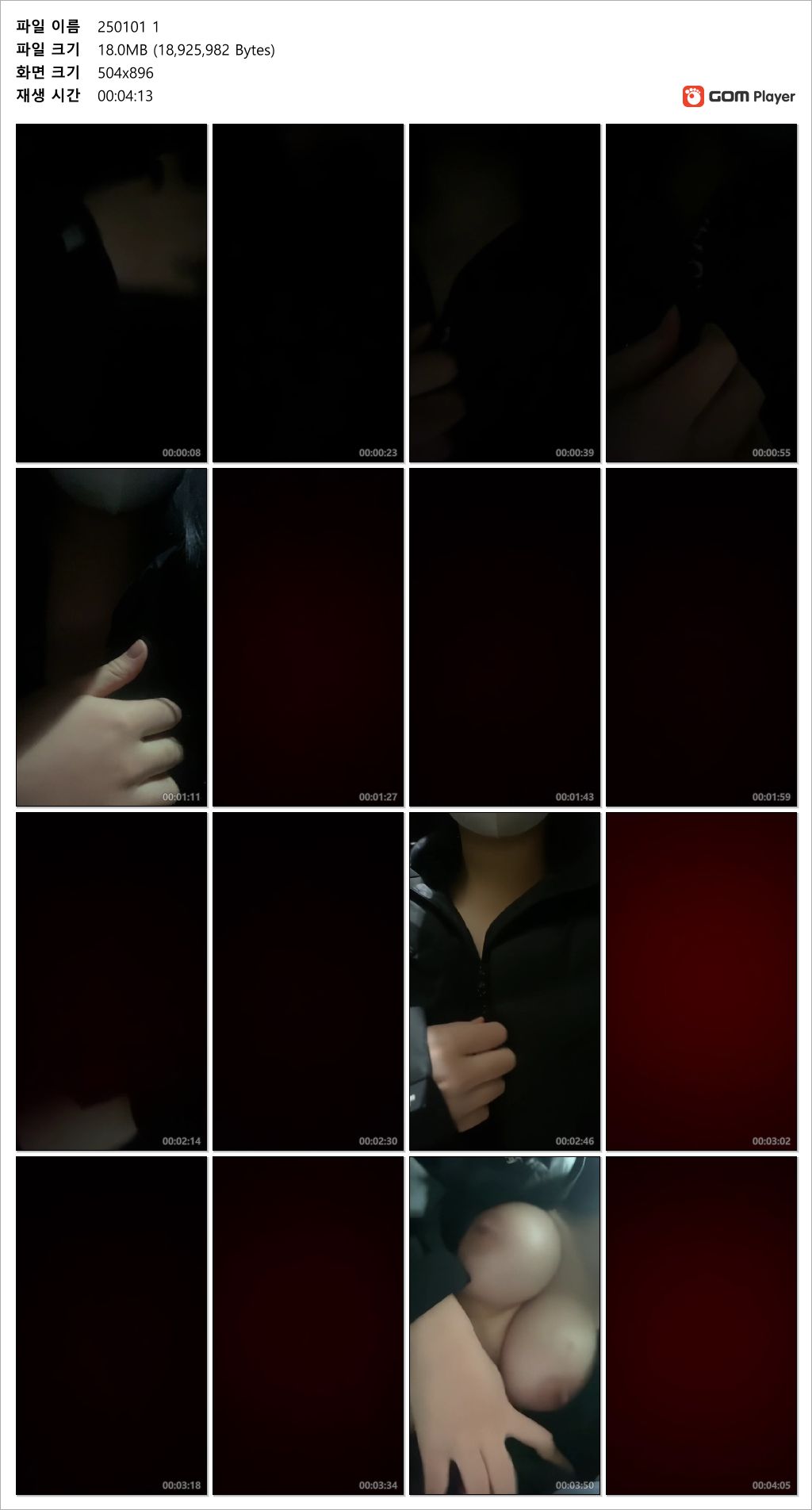 인스타 라방 : 핵거유녀 노스페이스 롱패딩 야노 2V 미리보기 7