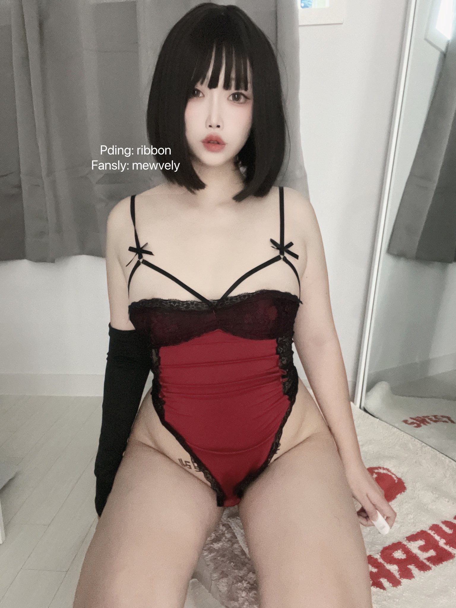 리본.뮤양⭐️ 블스.트윗.팬슬리.Pding_ ribbon_(@ribbon_ass) 엑기스영상 60V 미리보기 22