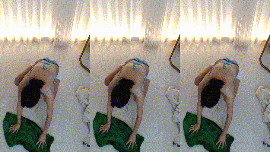 초월_24.12.22 망사 [꼭지 선명한] 오일댄스 미리보기 6