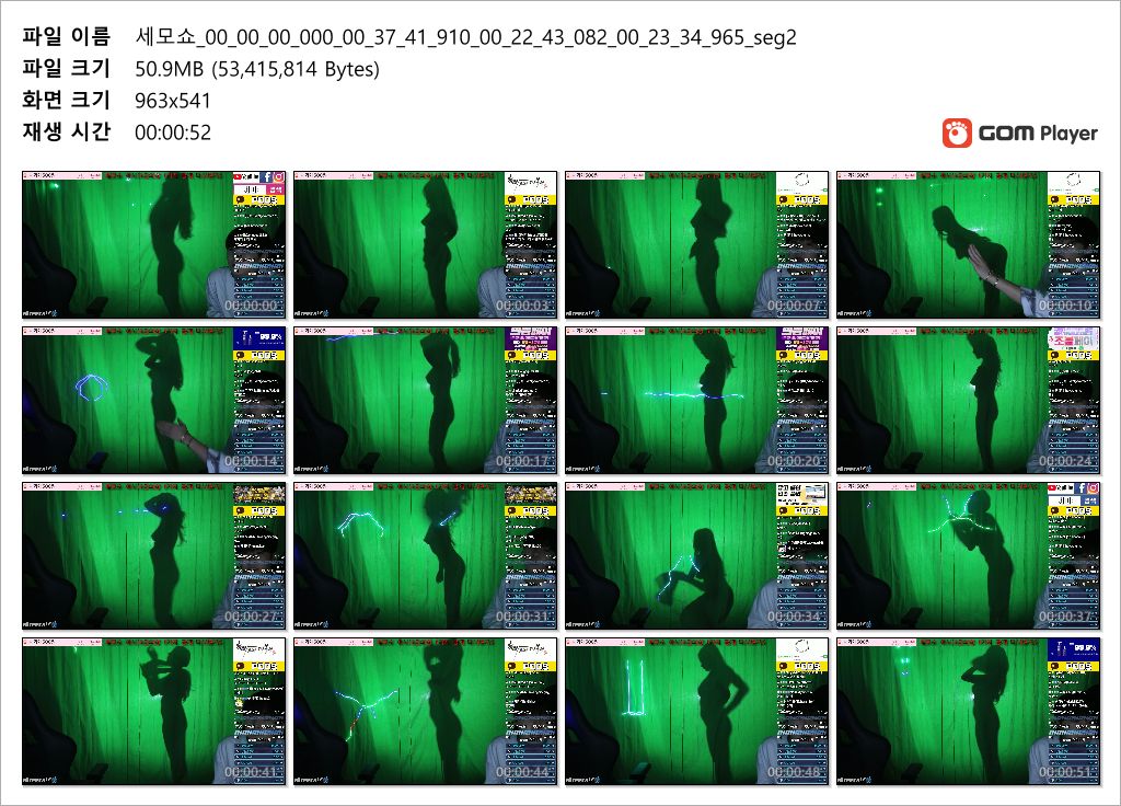 세모쇼⚡️실루엣 꼭지노출 의첸다수 2V 미리보기 9