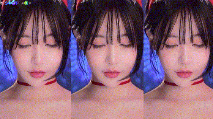 하루_24.12.24 크리스마스 루돌프 리액션 [가슴항공샷지림] 5.1기가 미리보기 2