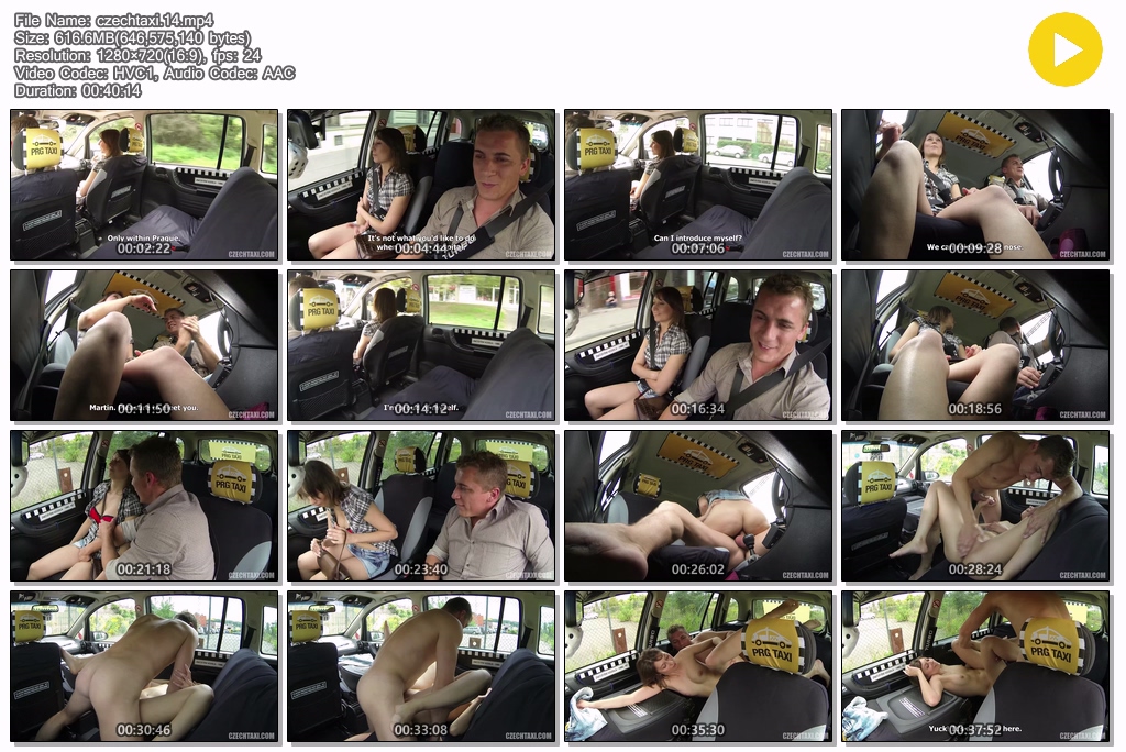 체코택시 "Czech Taxi" 택시 승객과 카섹스 5V_4.23G 미리보기 16