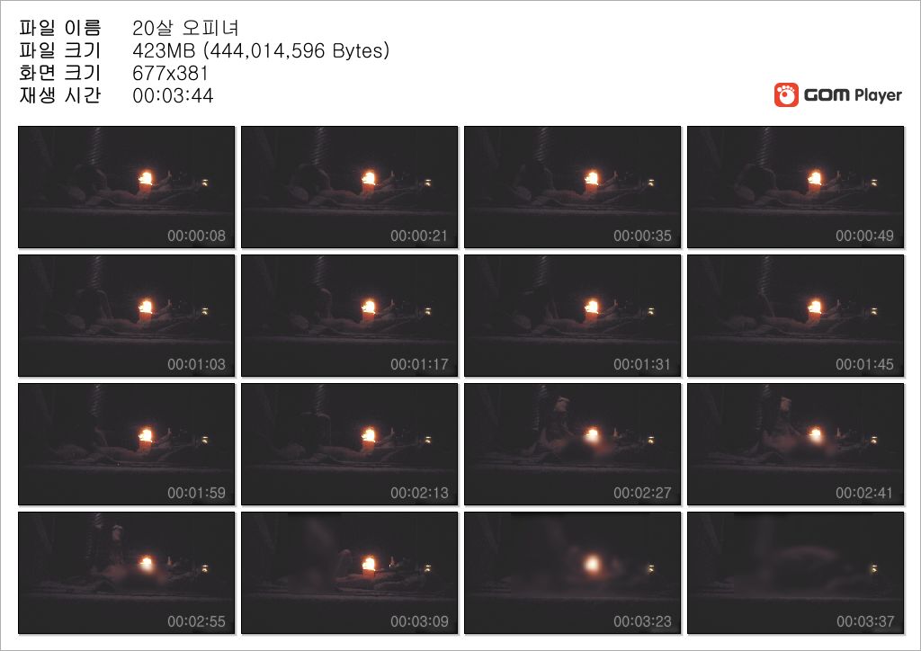 【직촬】 20살 오피녀 _기승위마스터 : 몰래촬영 미리보기 4