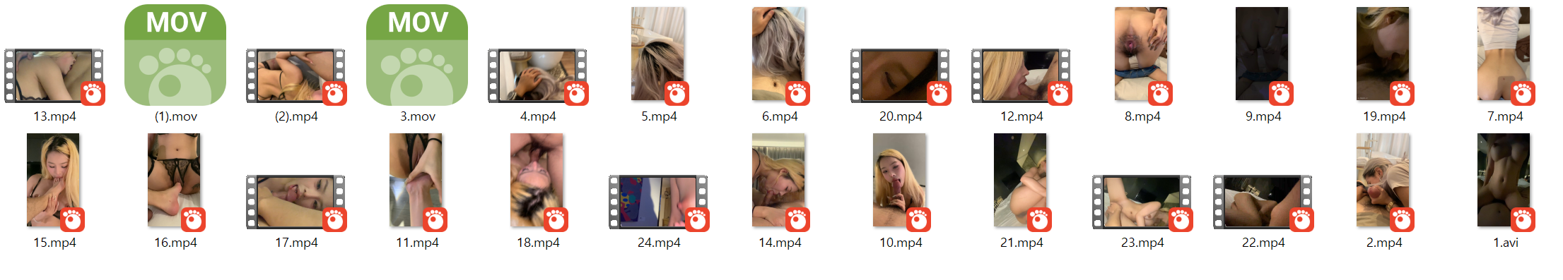 커뮤니티 1위작_"초존예" 클라우드 유출녀 26V 미리보기 6