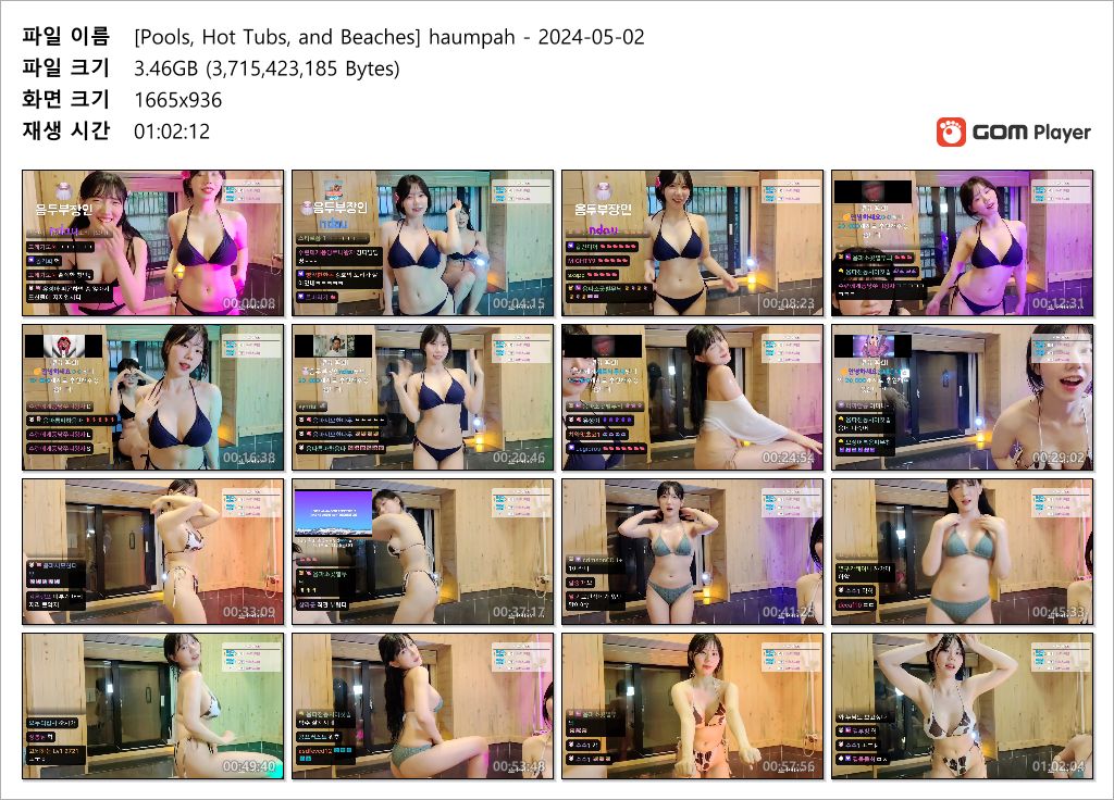 하음파 haumpah [Bikini Dance Cut] 합방 2V 미리보기 9