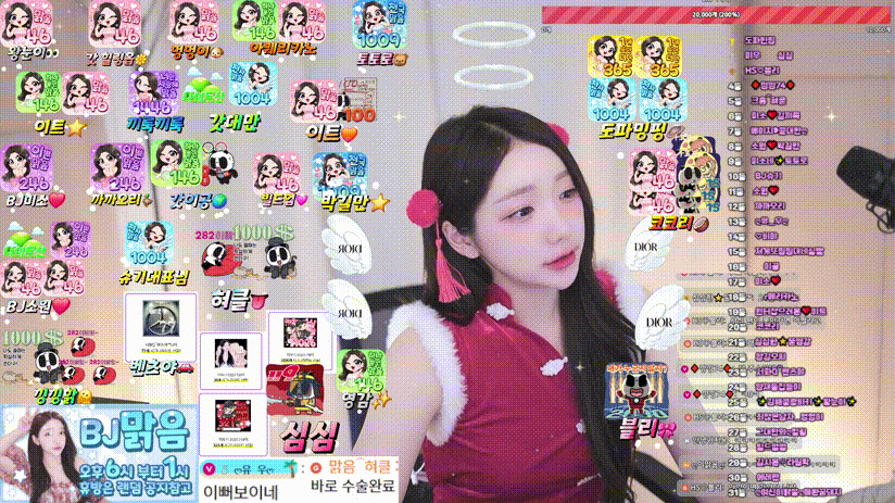 팬더 이맑음(ooeeejj0201)_후반부 속옷 입고 댄스랑 손브라 리액션 3.89G 미리보기 2