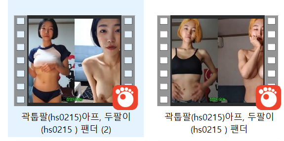 곽툽팔(hs0215)아프/두팔이(hs0215 ) 팬더 [잡았다요놈] 미리보기 10