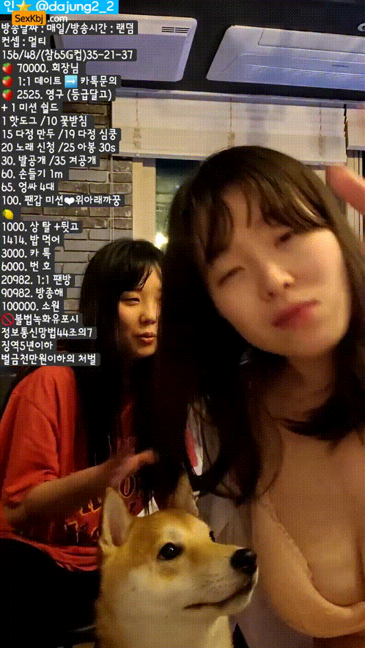 베이글연시 게스트_BJ다정.자꾸 젖보여줄려는~착한합방 2V 미리보기 4