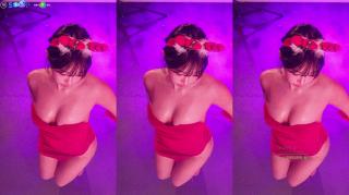 하루_24.12.24 크리스마스 루돌프 리액션 [가슴항공샷지림] 5.1기가