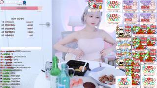 아프리카 "오지은" 찰나의 순간꼭지노출