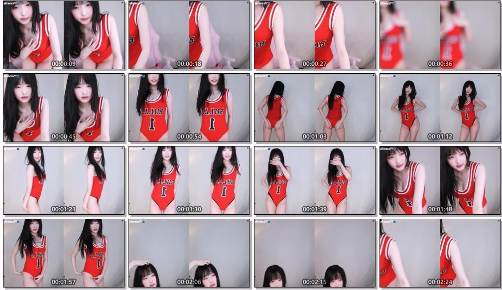 나무늘봉순 하이레그 방송자료 22V 미리보기 2