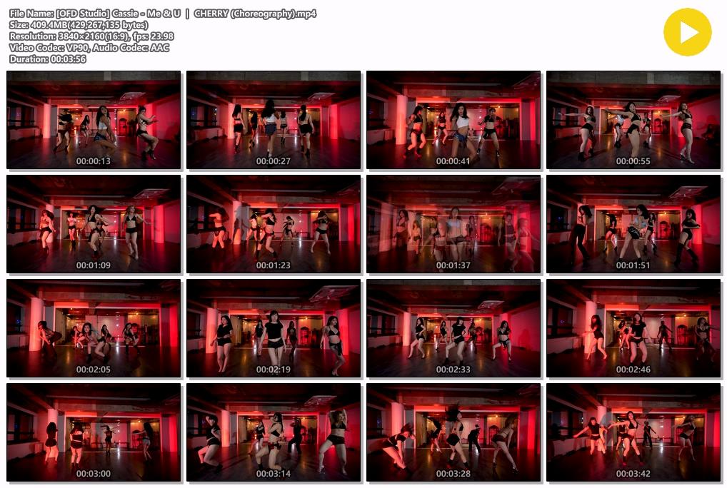 유튜브 꼭지노출 [OFD Studio] Cassie - Me & U ｜ CHERRY (Choreography) 미리보기 4