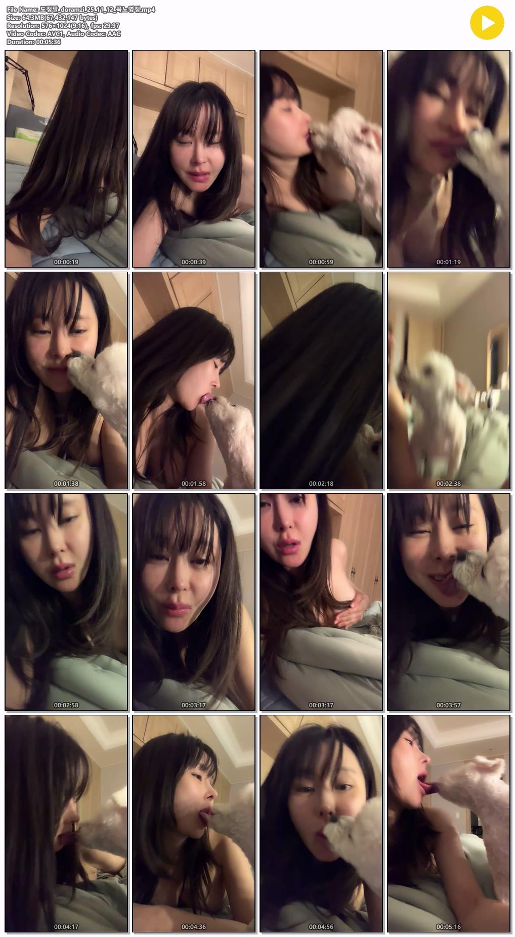 도정팔 ☆ doramzi_꼭노영정/강아지랑 혀키스 미리보기 5