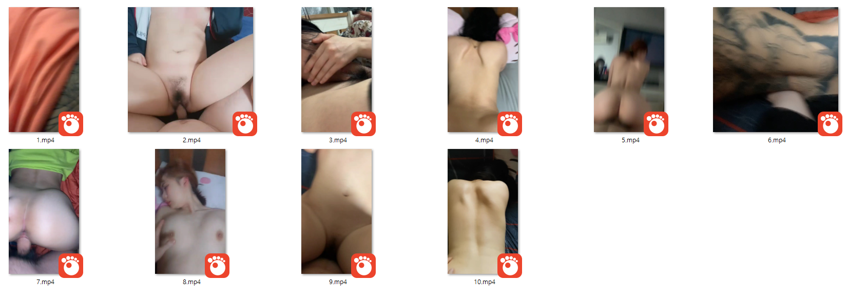 한국 이름모름 (얼공) 각각 다른녀 3명 [동일인물?] / 10개 풀팩 미리보기 14