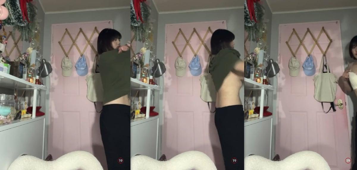 신입BJ 꼭지노출 실수 [옷갈아입다 거유꼭지] 미리보기 3