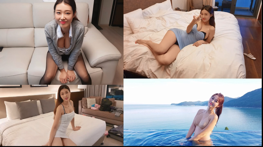 Ｈｏｎｅｙｈａｎｉ허니허니커플 ［온팬］일상얼공사진 유출본 미리보기 2