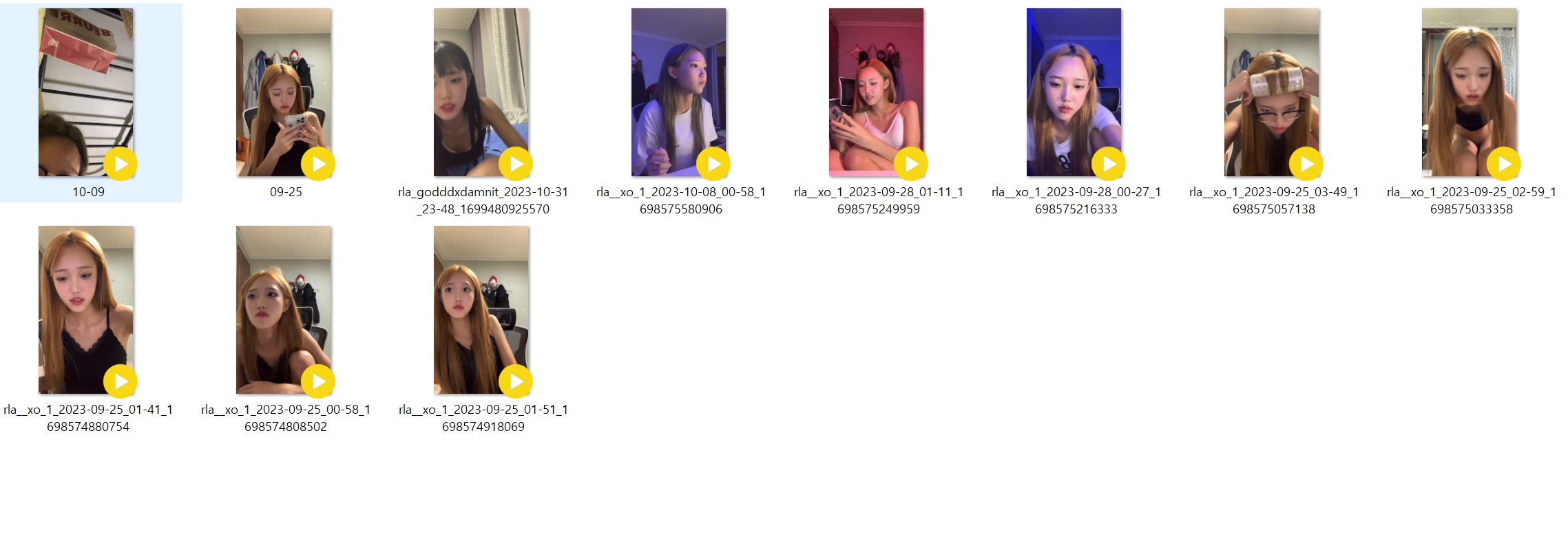 인스타 존예녀 (rla_xo_1) ☺️11V 풀팩 미리보기 2